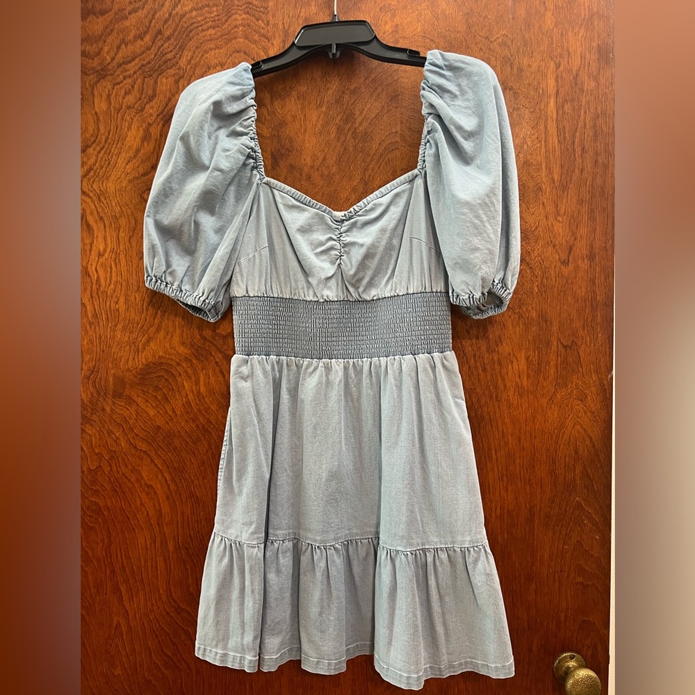 BAR III denim dress small